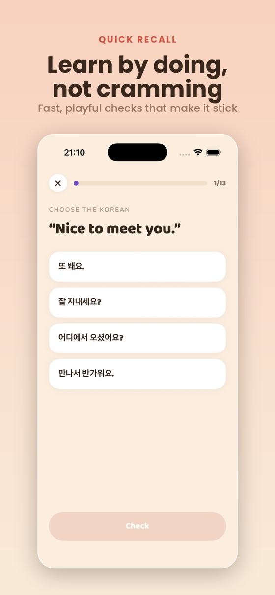 Choose the answer exercise