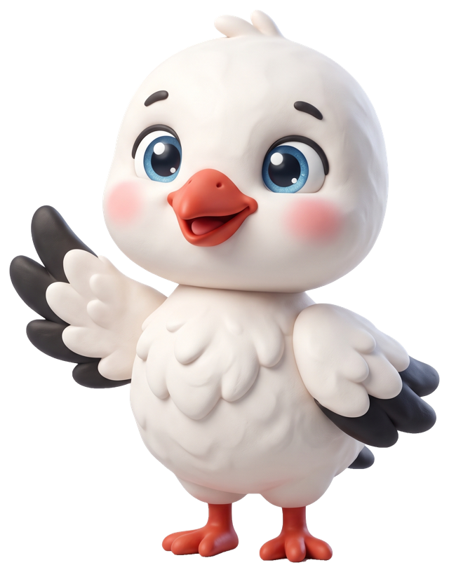 Bocian mascot