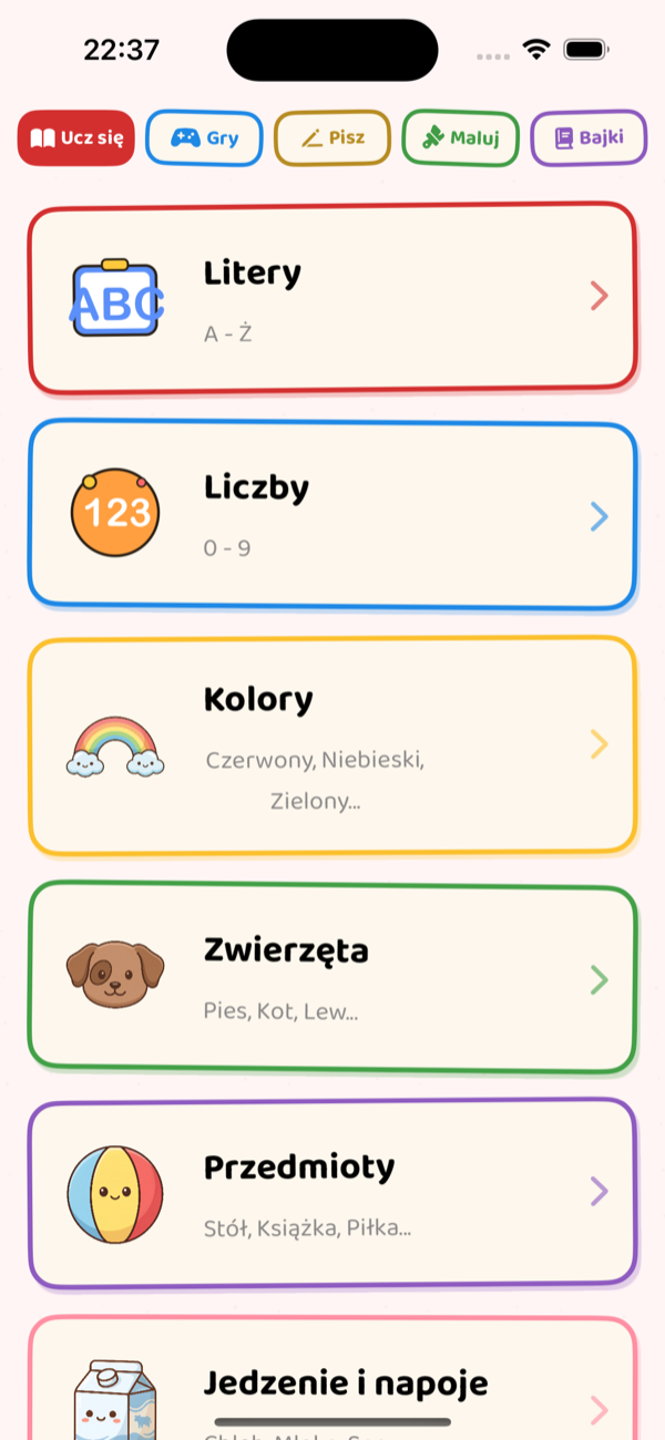 Learn Menu
