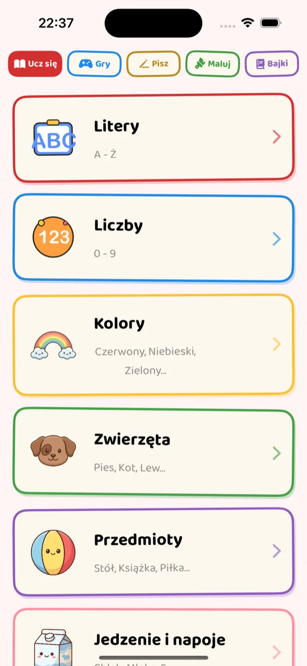Learn Menu