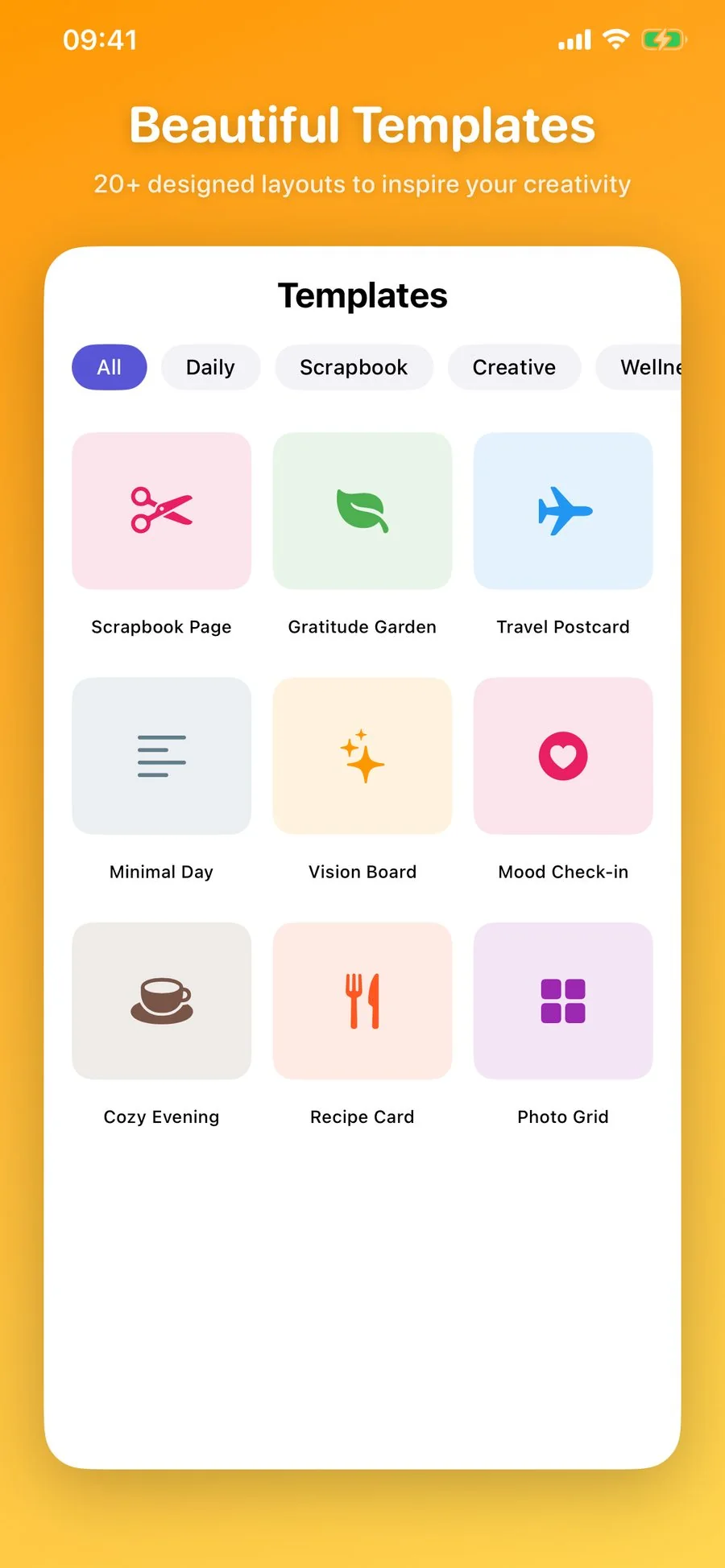 20+ designed journal templates
