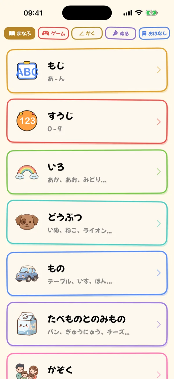 Learn Menu