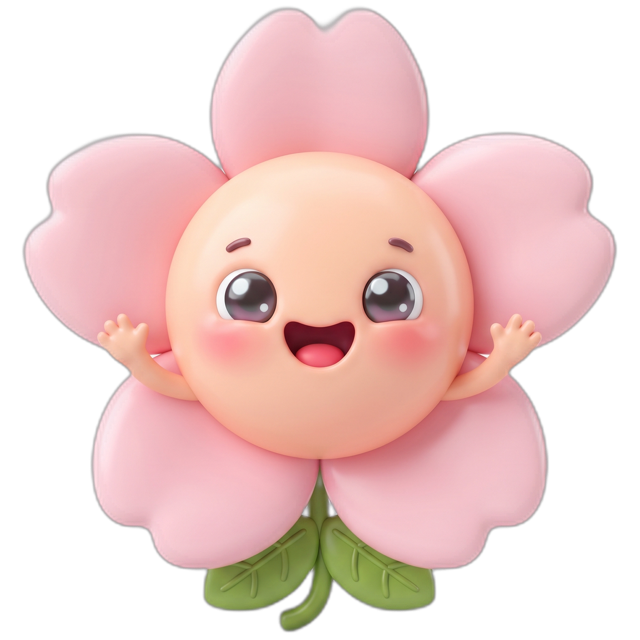 Chibi Sakura mascot