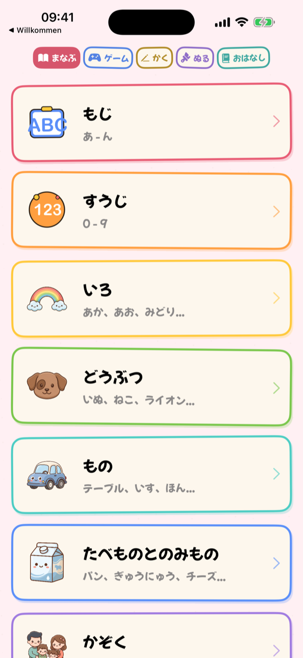 Hiragana Chart