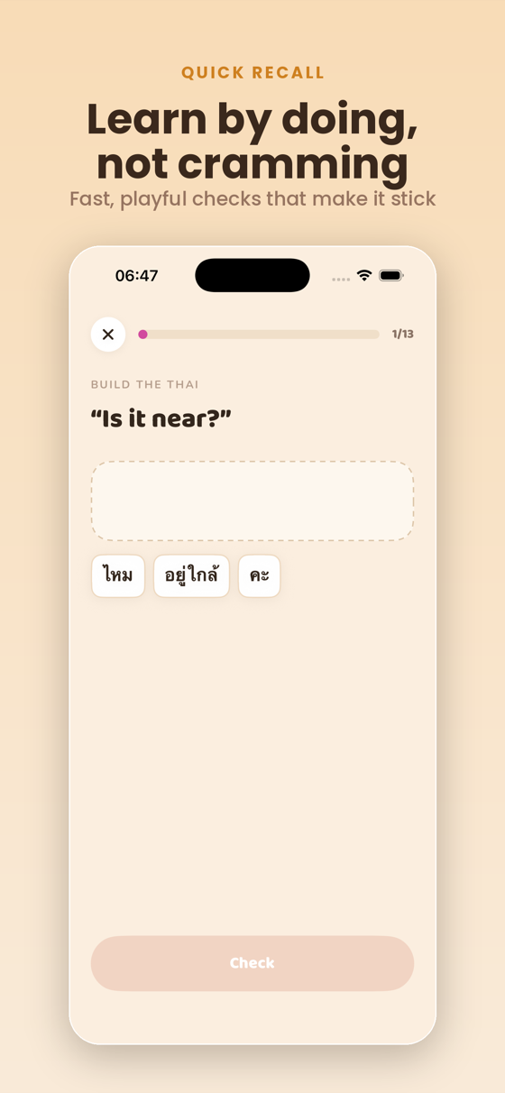 Choose the answer exercise