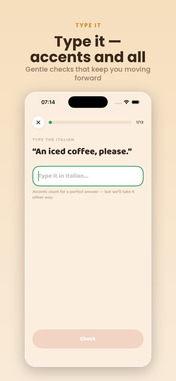 Smart daily reviews with spaced repetition