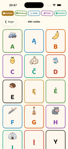 Lithuanian Alphabet