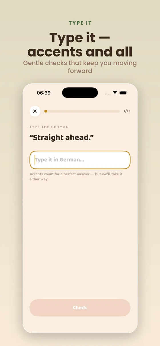 Smart daily reviews with spaced repetition
