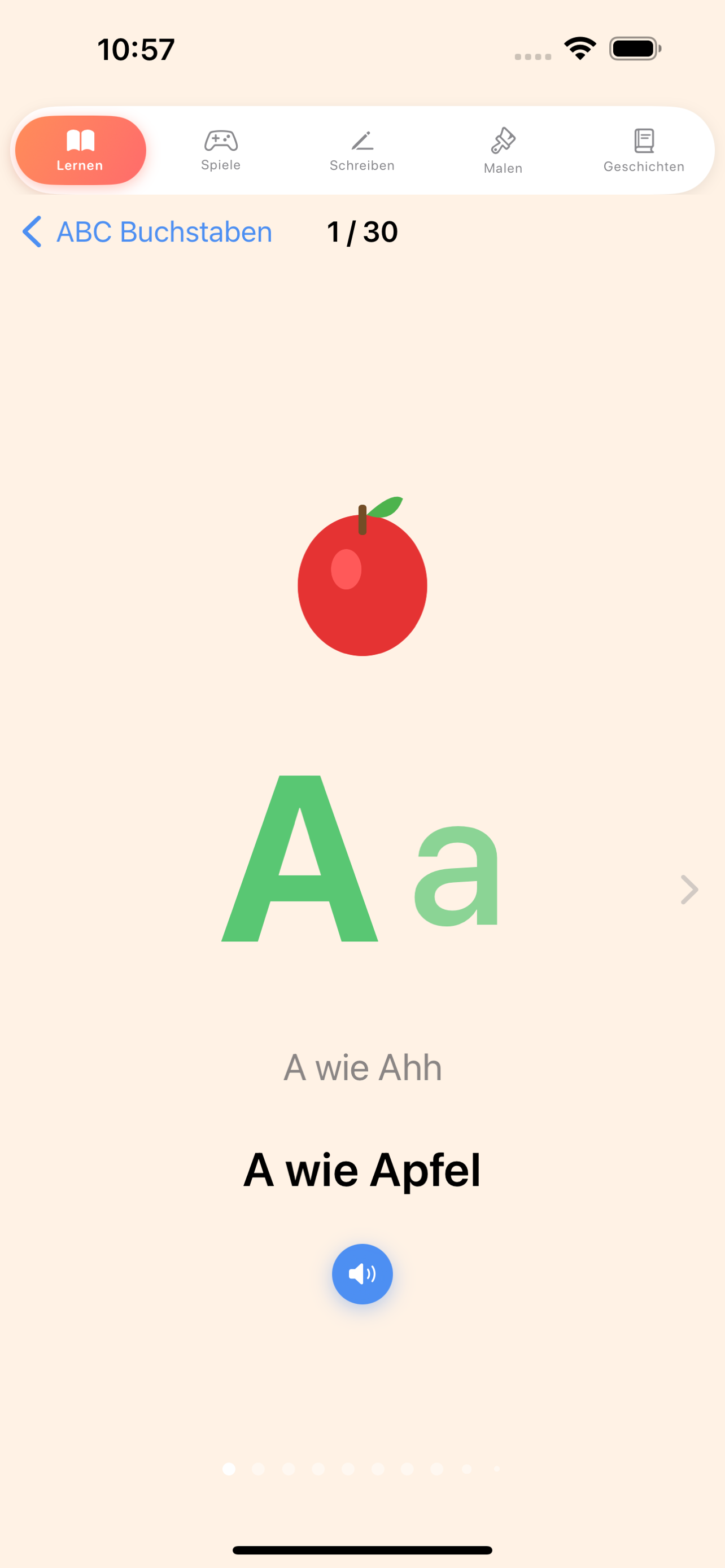 Letter Detail with Illustration