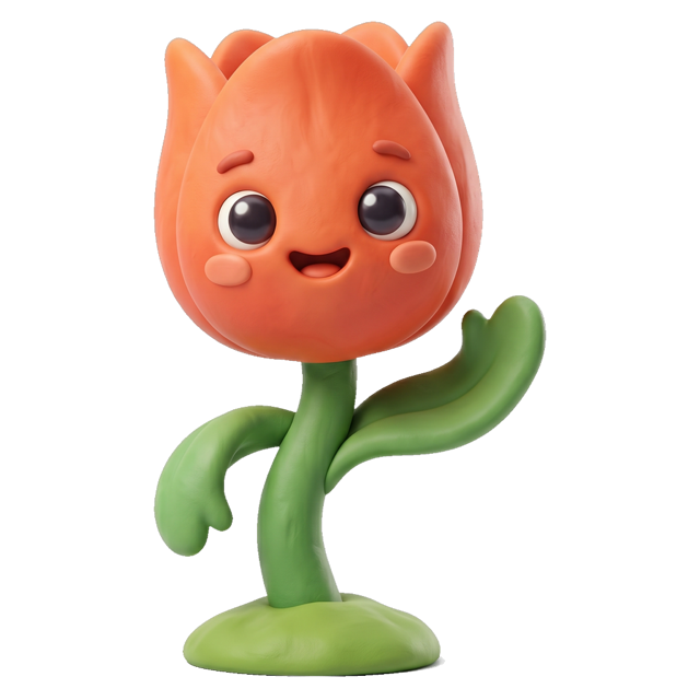 Kleine Tulp mascot