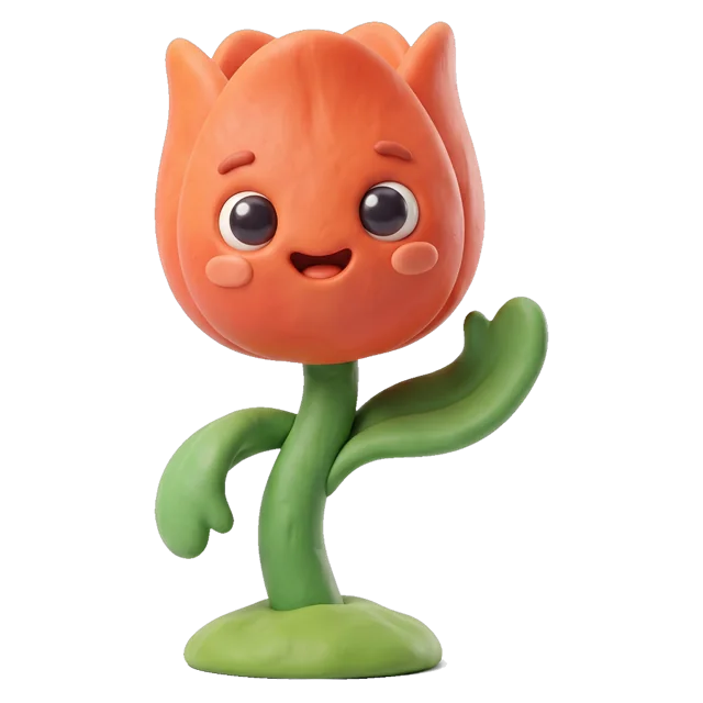 Kleine Tulp mascot