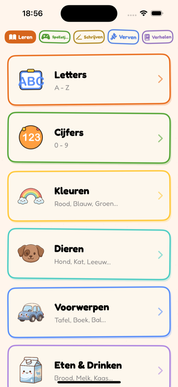 Learn Menu