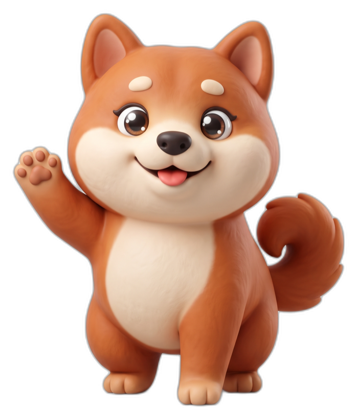 Hachi the Shiba dog