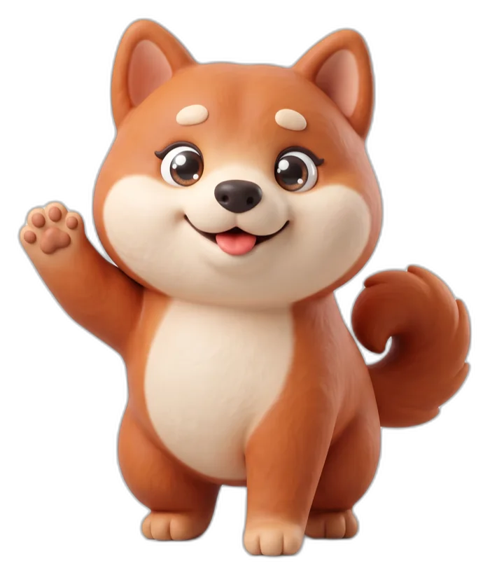Hachi the Shiba dog