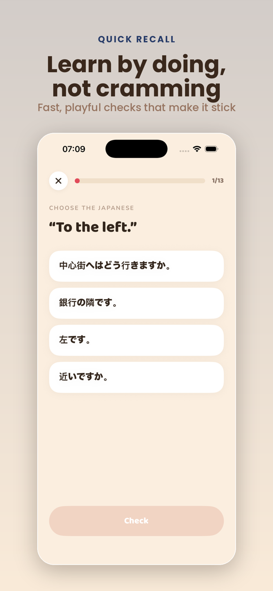 Choose the answer exercise