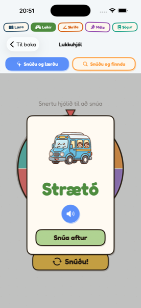 Spin and Learn
