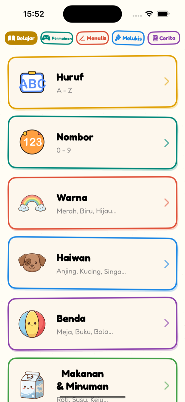 Learn Menu