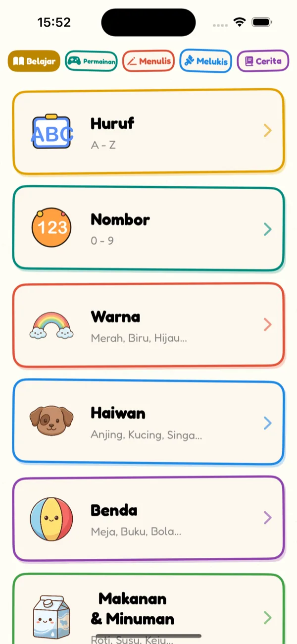 Learn Menu