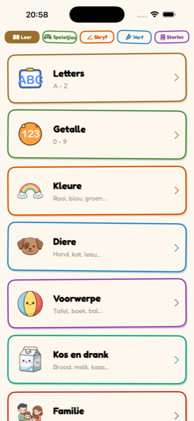 Learn Menu
