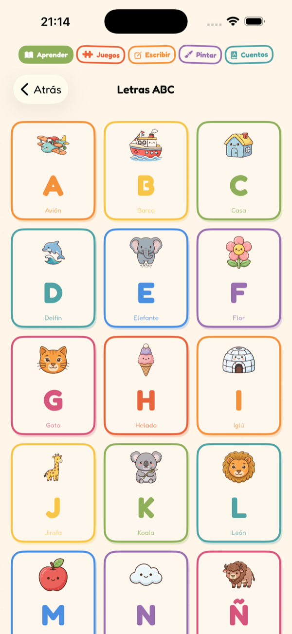 Spanish Alphabet