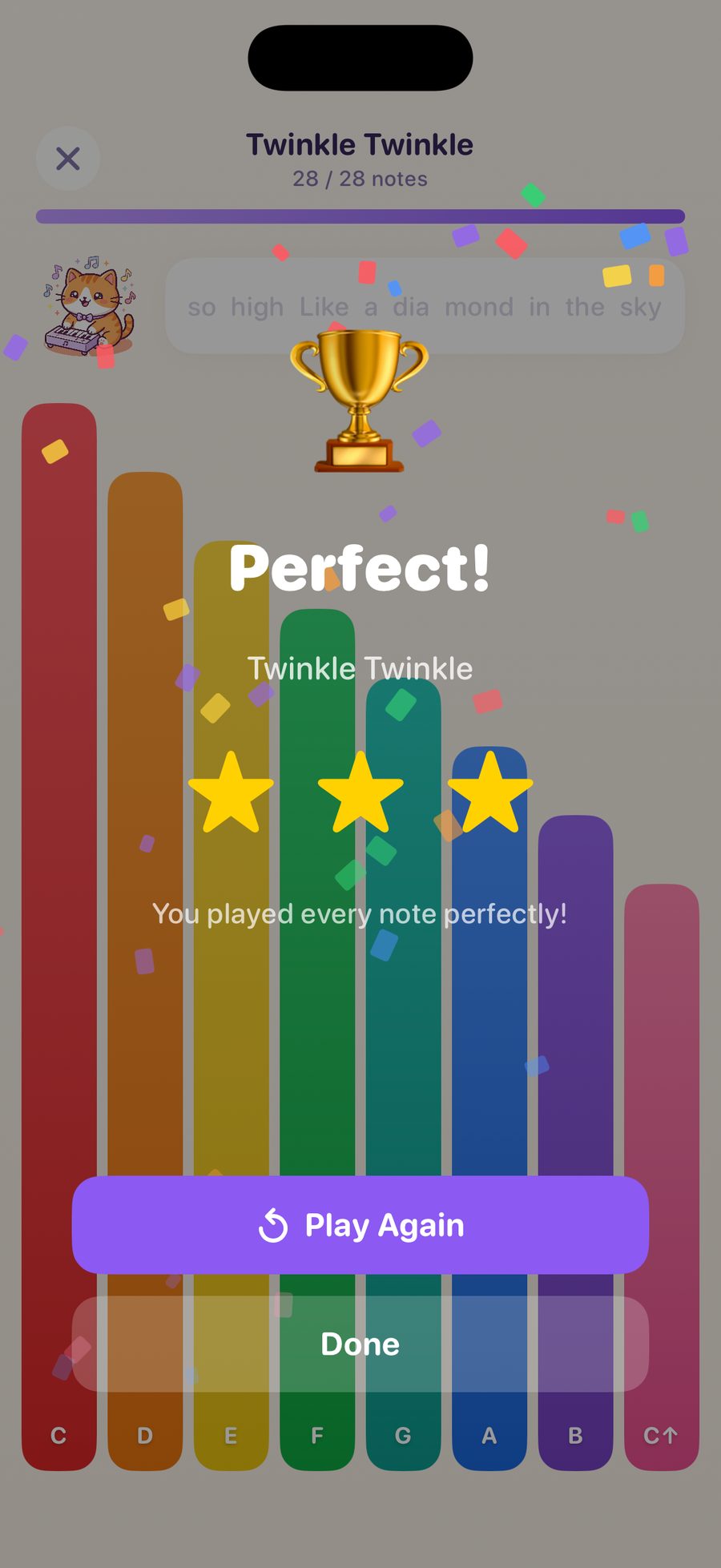 Song Completed