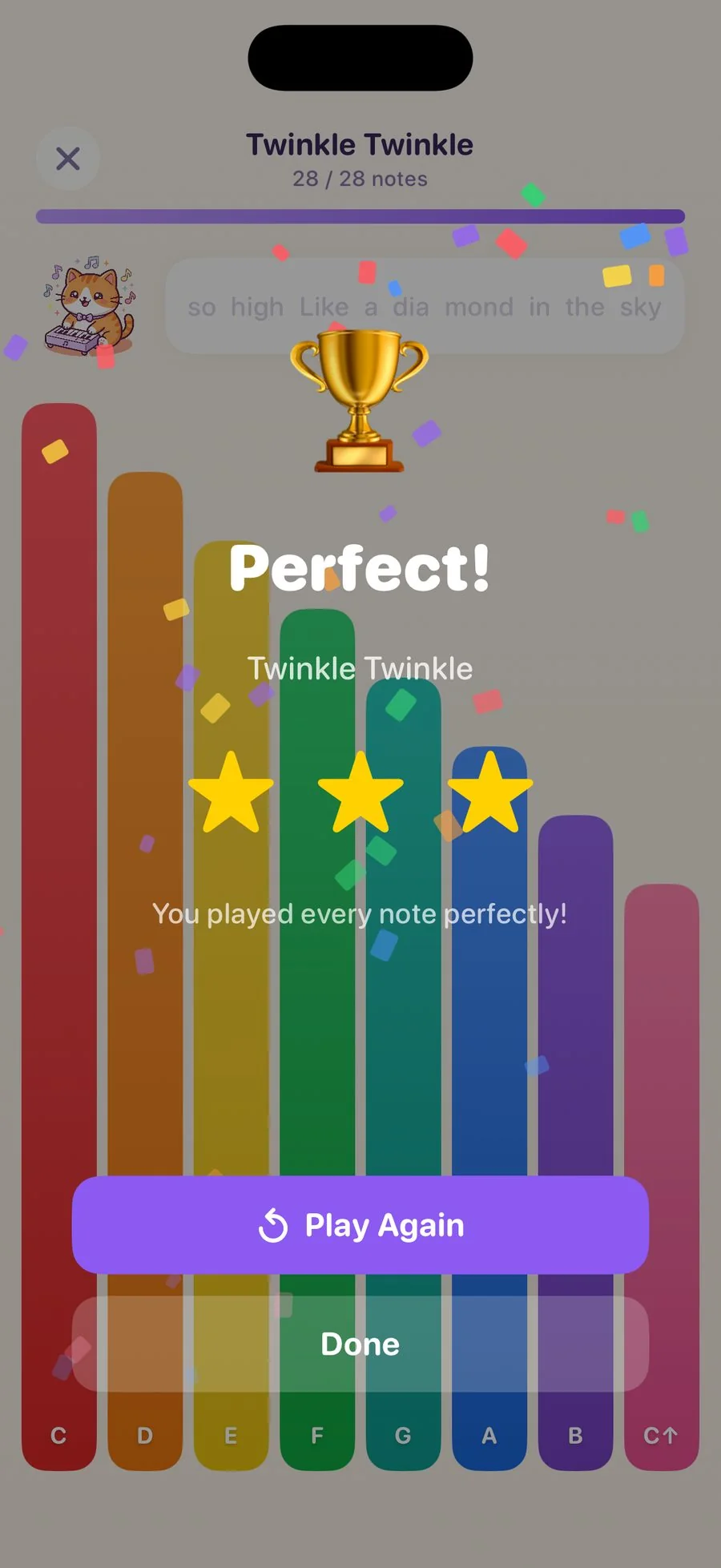 Song Completed