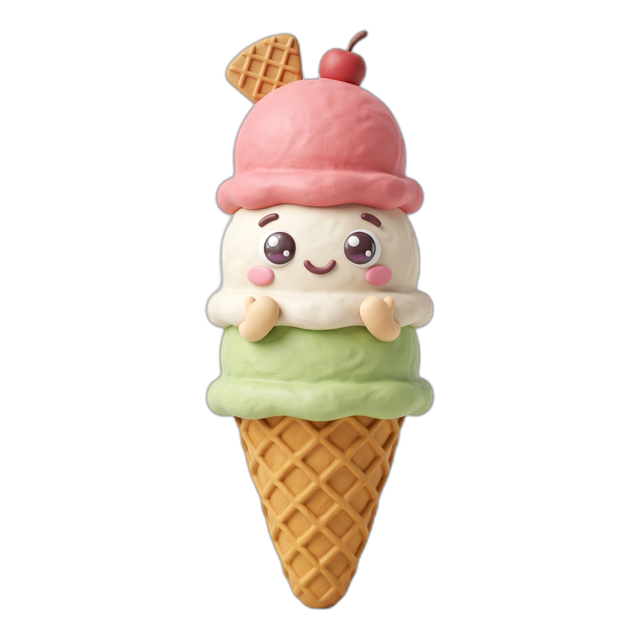 Piccolo Gelato mascot