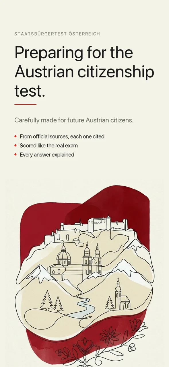 Staatsb&uuml;rgertest &Ouml;sterreich &mdash; preparing for the Austrian citizenship test