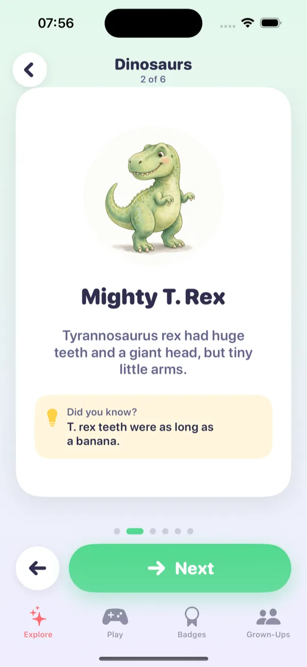 Wonder topic with a friendly fact card and Did you know callout